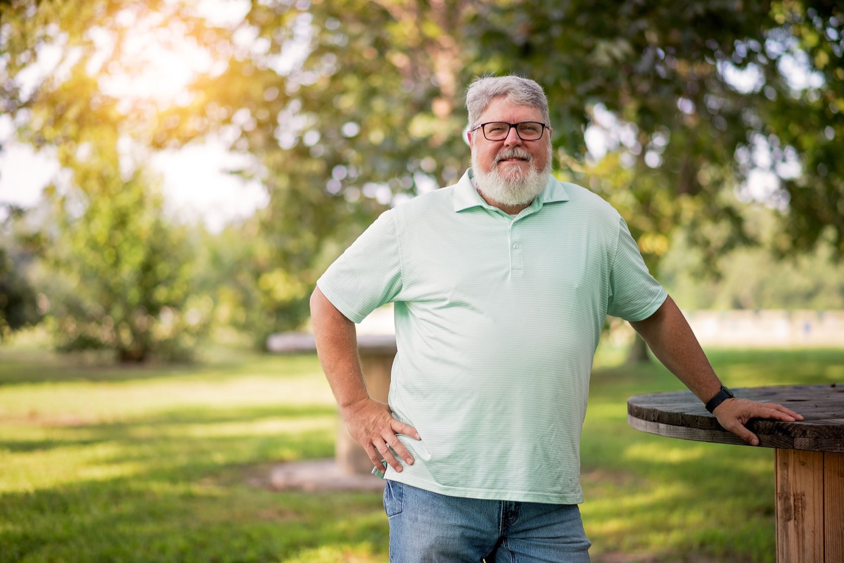 Michael Parker outdoors in Berkeley County